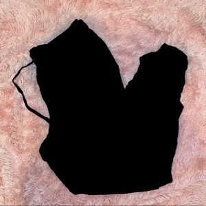 Black light material pants